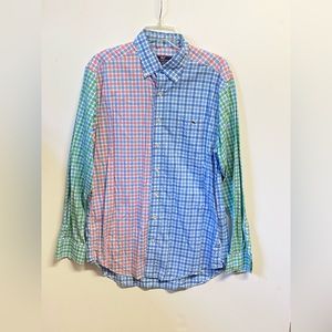 EUC Vineyard Vines Tucker button down Long Sleeve shirt SZ L